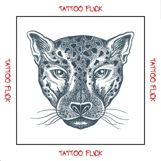 Cheetah Gepard - Temporary Tattoo