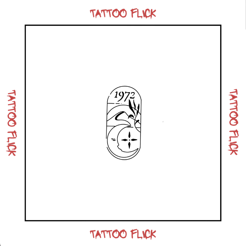 1972 Window - Temporary Tattoo