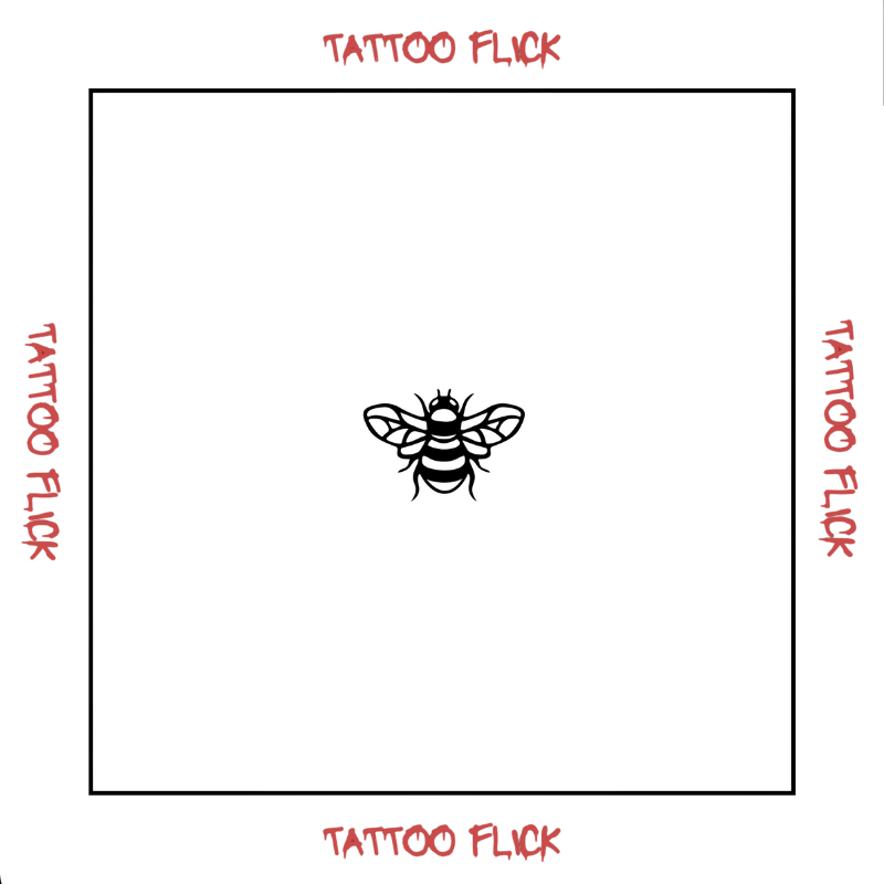 Bee - Temporary Tattoo