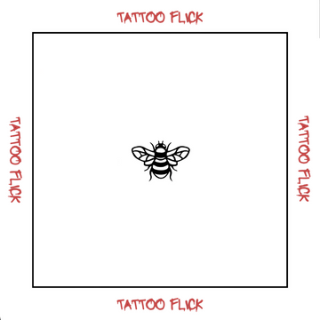 Bee - Temporary Tattoo