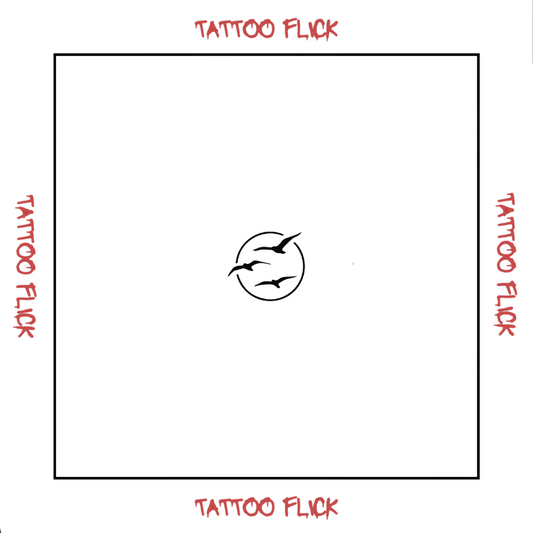 Three Swallows - Temporary Tattoo