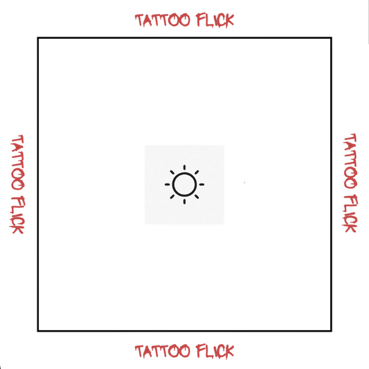Sun Temporary - Temporary Tattoo
