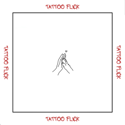 Paw and Hand  - Temporary Tattoo