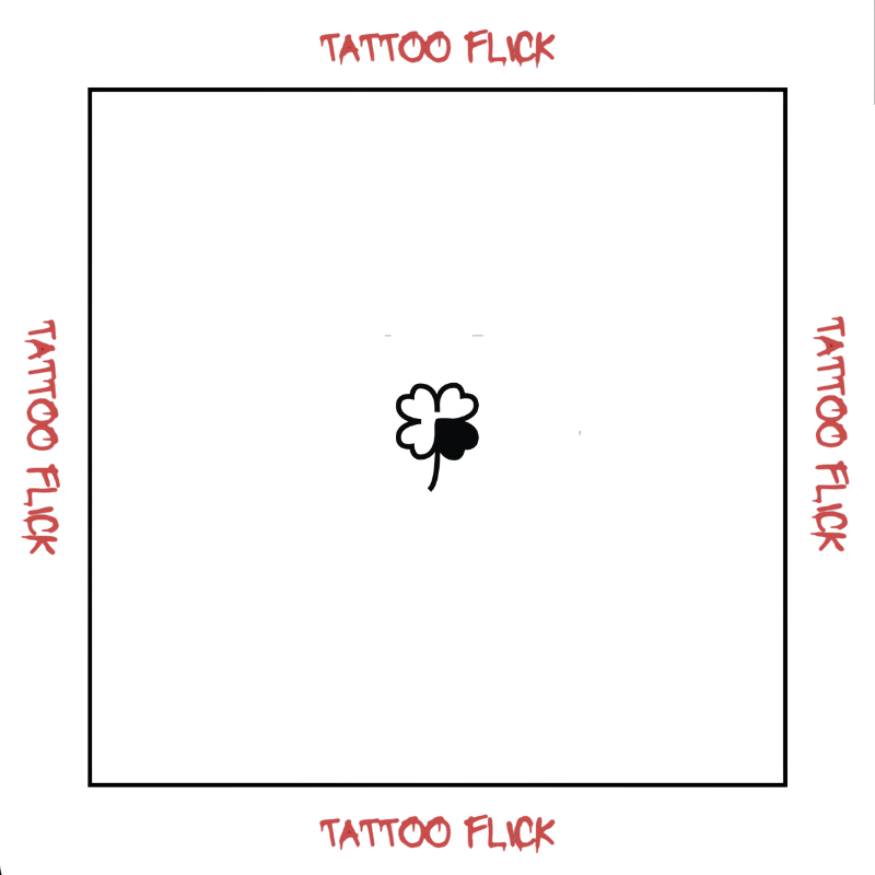 Friendship Clover - Temporary Tattoo