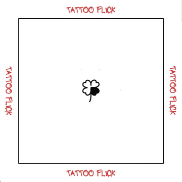 Friendship Clover - Temporary Tattoo
