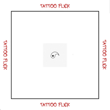 Matching Yin & Yang - Temporary Tattoo