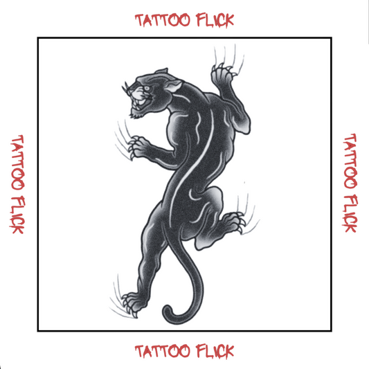 Black Panther - Temporary Tattoo