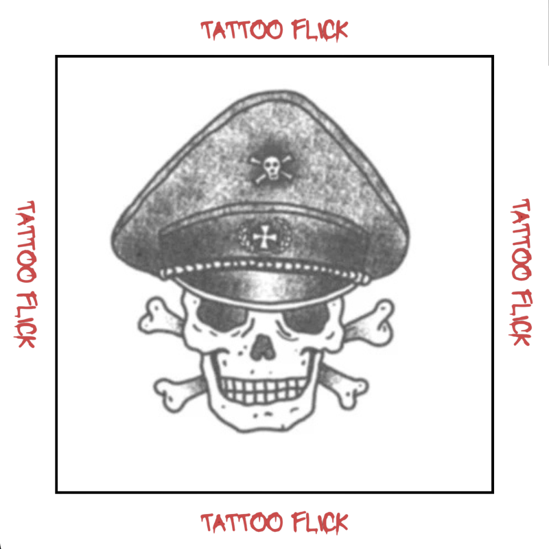 Dead Soldier - Temporary Tattoo