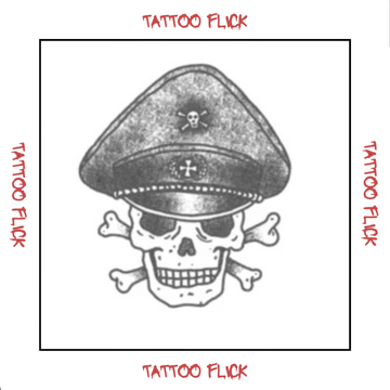 Dead Soldier - Temporary Tattoo