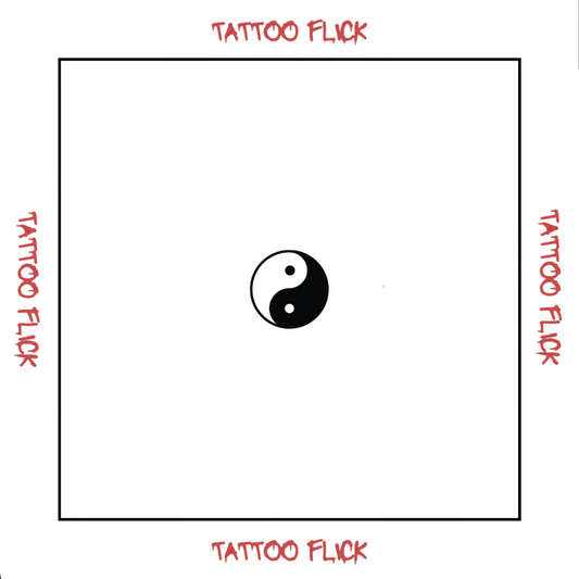 Yin and Yang - Temporary Tattoo