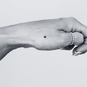 Small Heart  - Temporary Tattoo