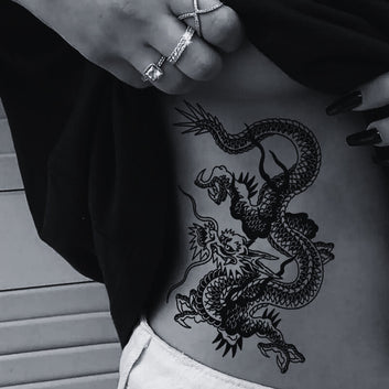 Dragon Temporar  - Temporary Tattoo