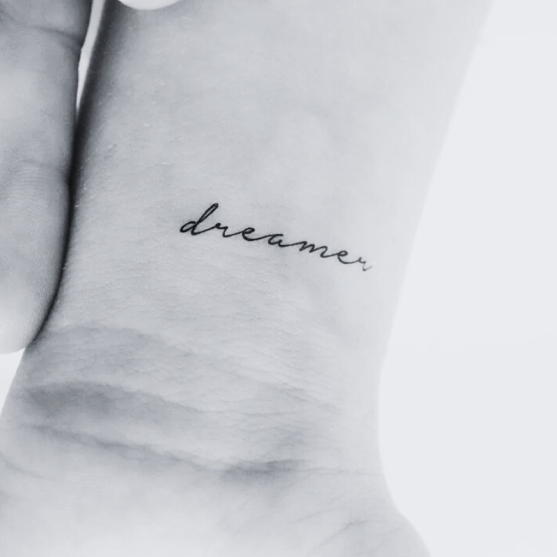 Dreamer - Temporary Tattoo