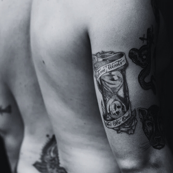 Time Waits for No One - Temporary Tattoo