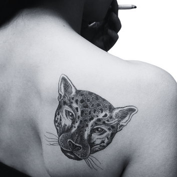 Cheetah Gepard - Temporary Tattoo