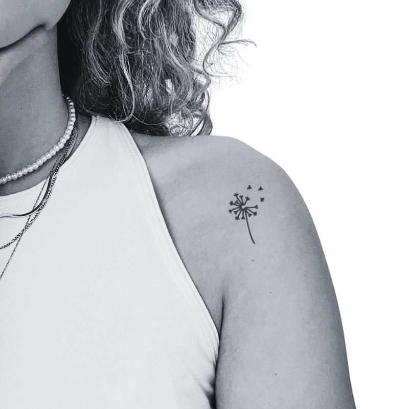 Dandelion - Temporary Tattoo