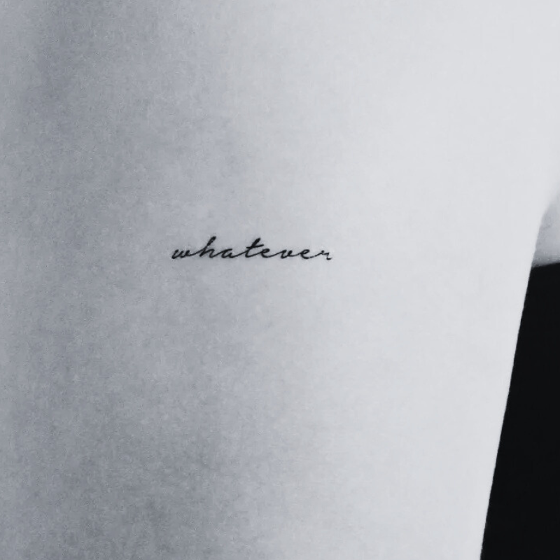 Handwritten Alive - Temporary Tattoo