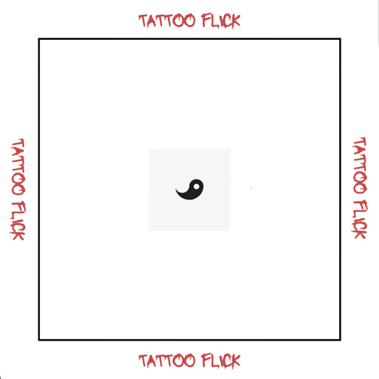 Matching Yin & Yang - Temporary Tattoo