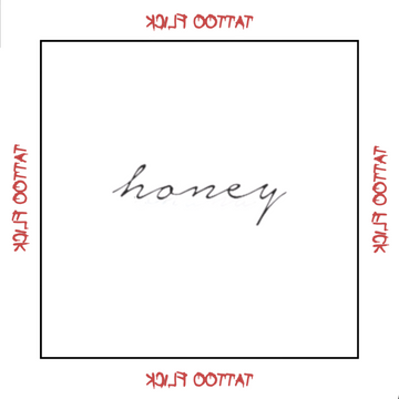 Honey - Temporary Tattoo